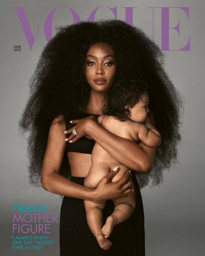 50 yaşında anne olan Naomi Campbell bebeği hakkında konuştu