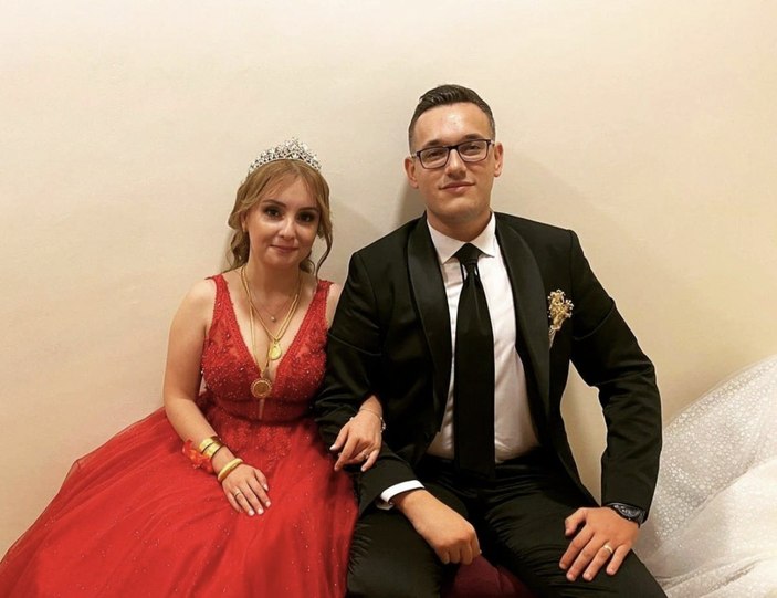 Kırklareli'nde kazada hayatını kaybeden yeni evli çift toprağa verildi