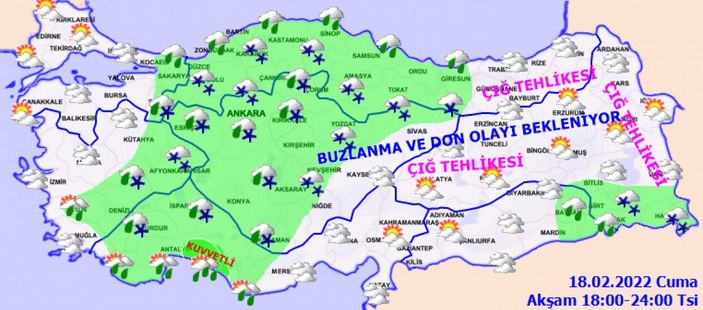Meteoroloji'den yeni hava durumu raporu! İşte il il güncel haritalar...