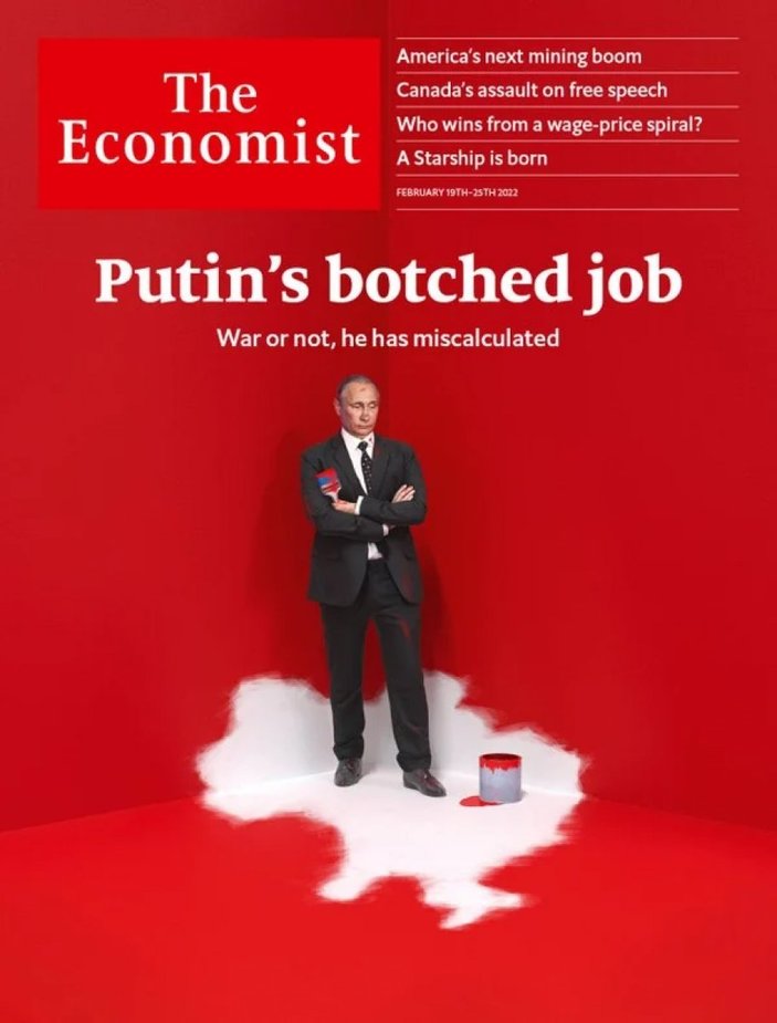 The Economist: Putin, kendini köşeye sıkıştırdı