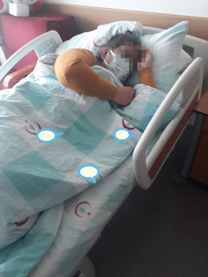 Kahramanmaraş'ta koca şiddetinden hastanede yatan kadının yardım çığlığı