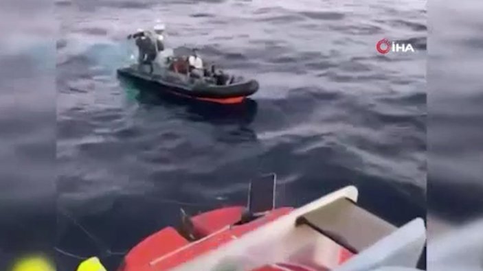 İtalya'ya giden feribotta yangın çıktı