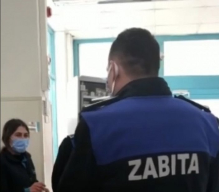 Ankara'da zincir marketleri denetleyen zabıta müdüründen sert tepki
