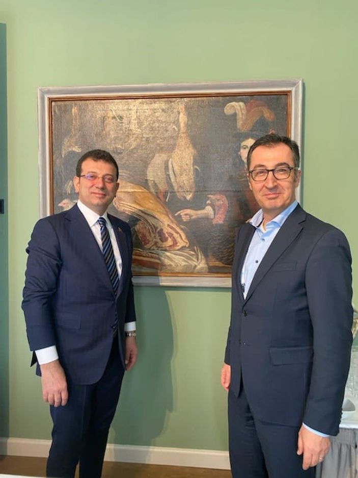 Ekrem İmamoğlu, Cem Özdemir ile görüştü
