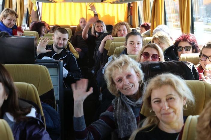 Bulgar vatandaşların alışveriş yarışı