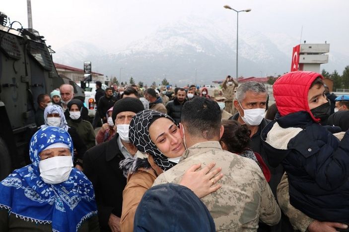 Komandolar Suriye görevi için yola çıktı