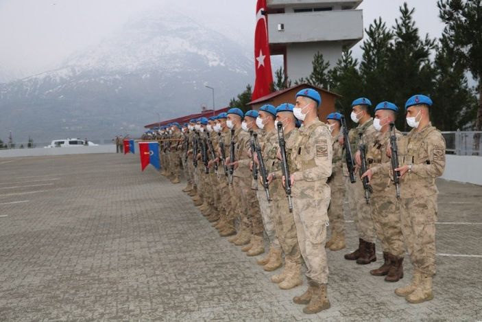 Komandolar Suriye görevi için yola çıktı