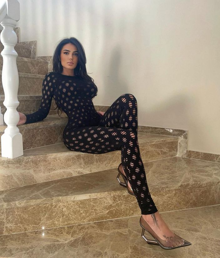 Turnayı gözünden vurdu! Berdan Mardini'nin sevgilisi Morena Taraku'nun her pozu şov...