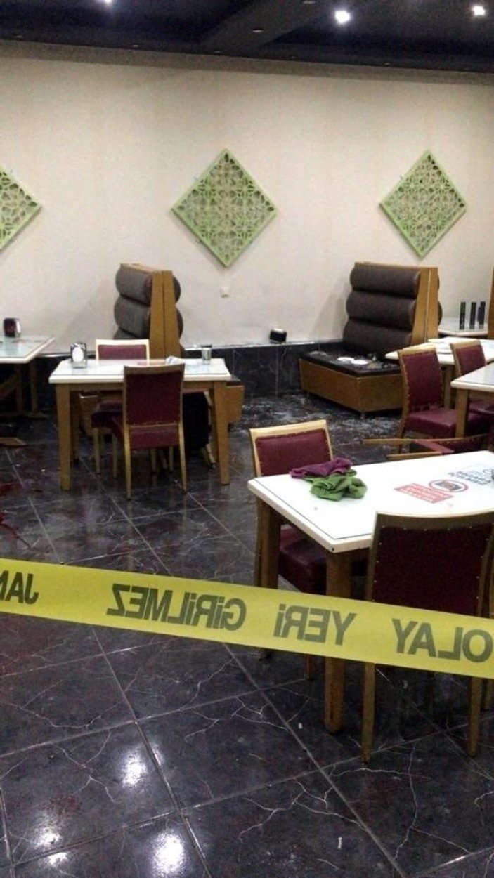 Manisa’da, restoranda silahlı kavga