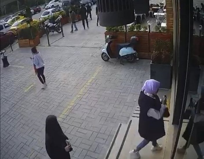 Bursa'da eski eşini öldüren polisin saldırısına ait yeni görüntüler