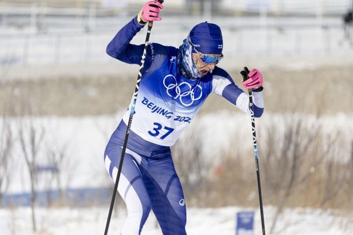 Pekin Olimpiyatları'nda yarışan kayakçının soğuktan penisi dondu