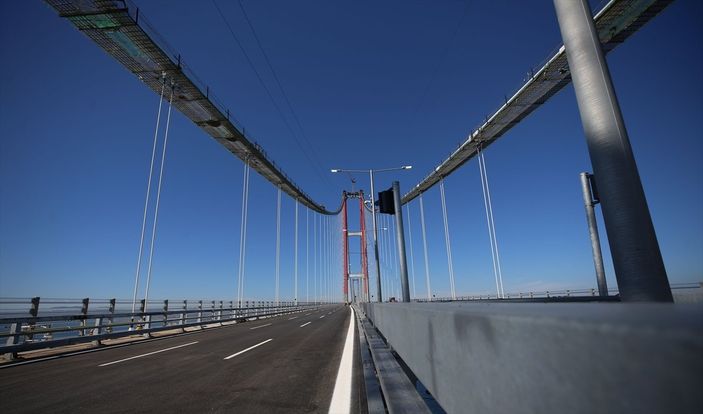 a TUR 2022, 1915 Çanakkale Köprüsü'nden geçecek