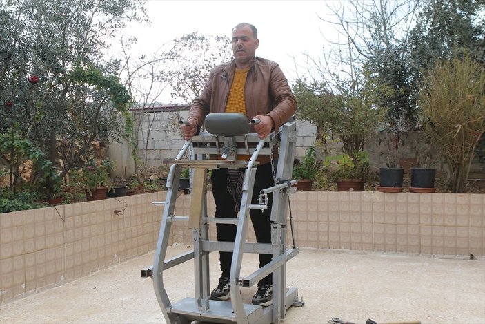 Ürdün'de ürettiği cihaz felçli hastalara ışık tutuyor