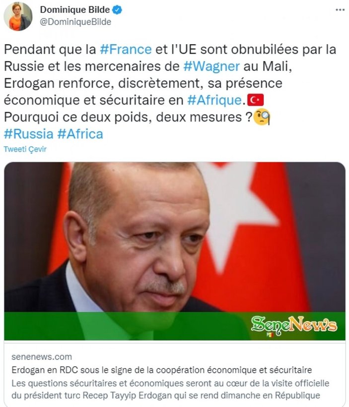 Fransız vekilden Türkiye'nin Afrika'daki varlığına tepki