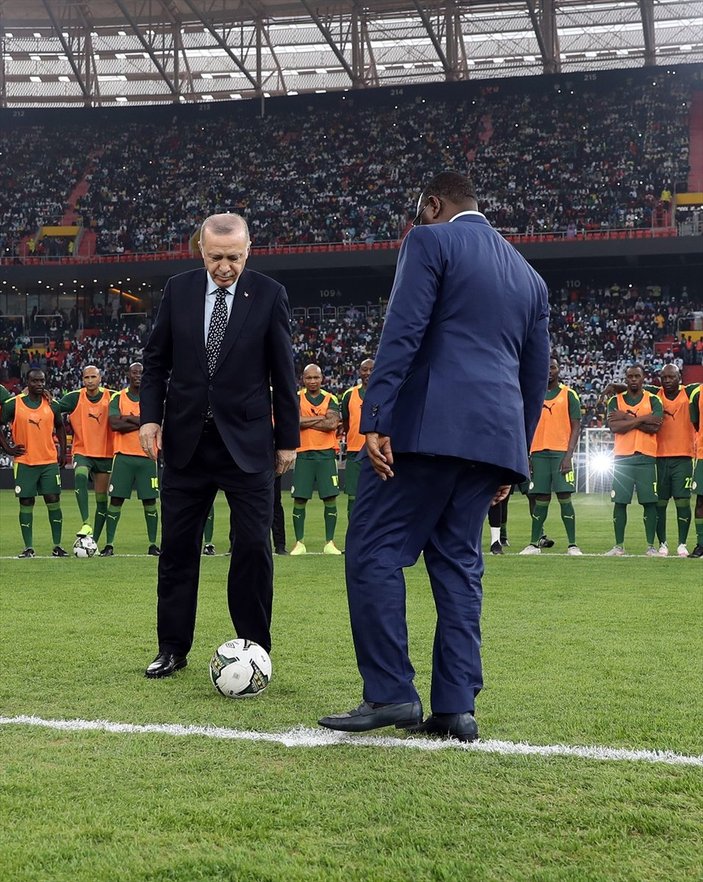 Senegal Stadı, Cumhurbaşkanı Erdoğan'ın katılımıyla açıldı