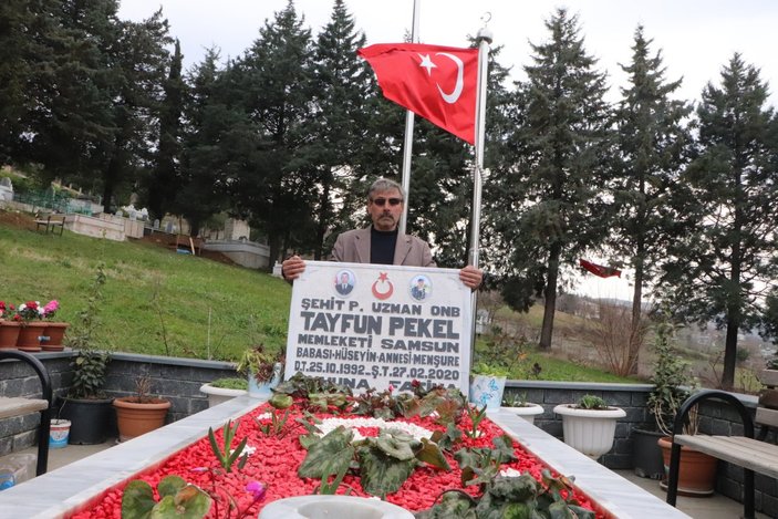 Şehit Tayfun Pekel’in babası: Oğlumla gurur duyuyorum