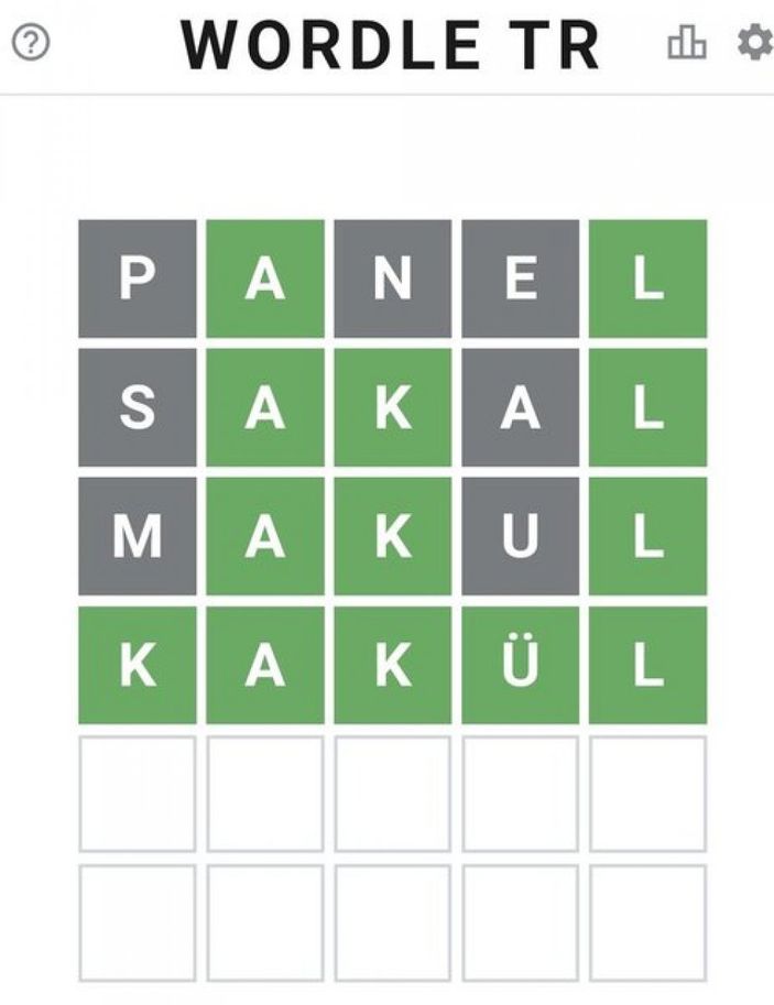 Wordle günün kelimesi 22 Şubat 2022: Wordle Türkçe bugünkü kelime ne oldu