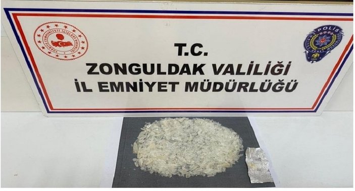 Zonguldak'ta ölümcül etkisi olan uyuşturucu bulundu