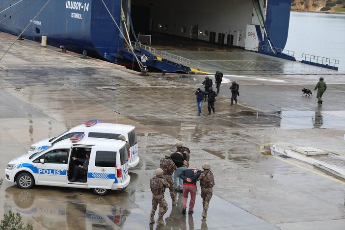 Çeşme Limanı'nda terör tatbikatı