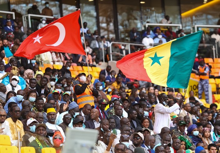 Senegal Stadı, Cumhurbaşkanı Erdoğan'ın katılımıyla açıldı