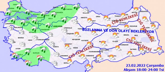 Meteoroloji'den yeni hava durumu raporu! İkinci cemre için geri sayım...