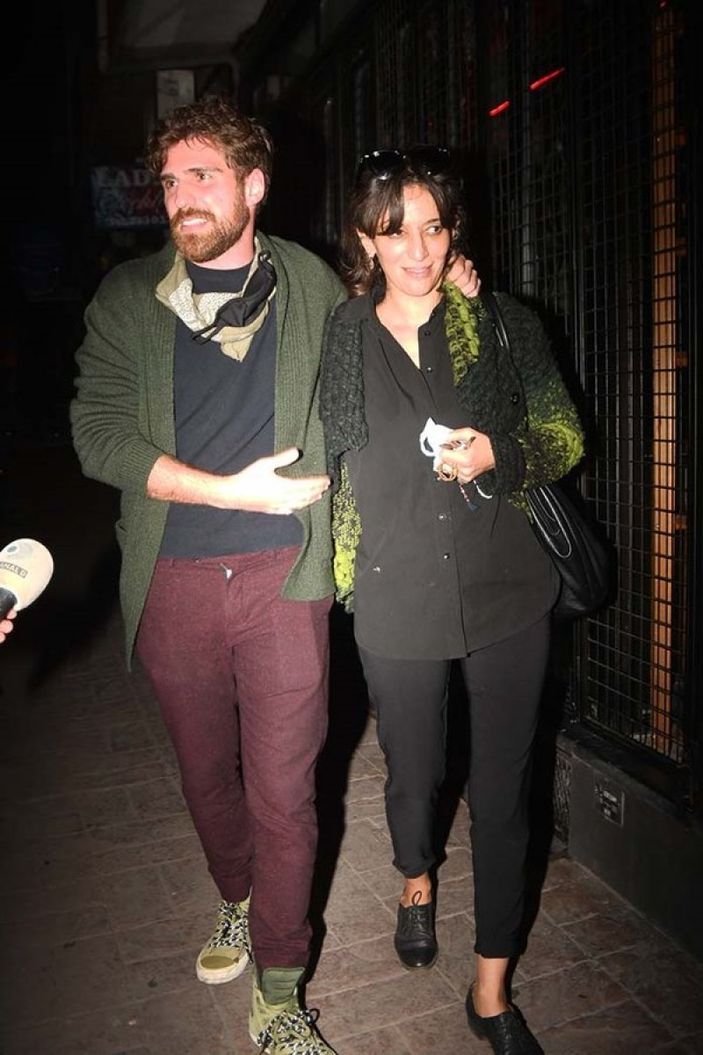 Oğlum'un Melike'si Nihal Yalçın'ın kendisinden 13 yaş küçük sevgilisine bakın! Sarmaş dolaş pozları olay...