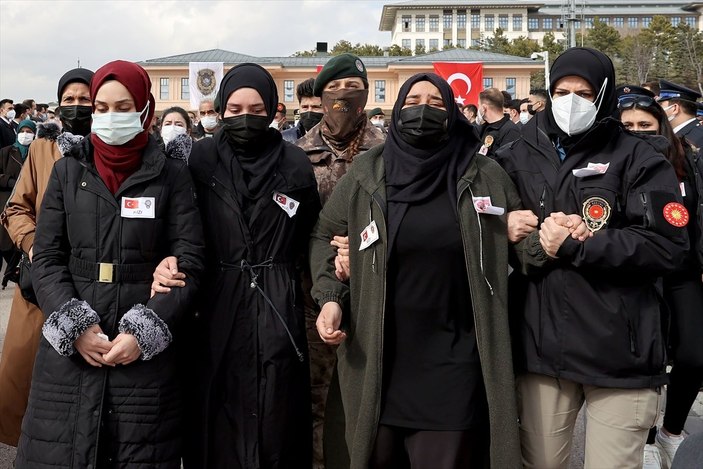 Şehit Hayrettin Eren için Külliye'de tören düzenlendi