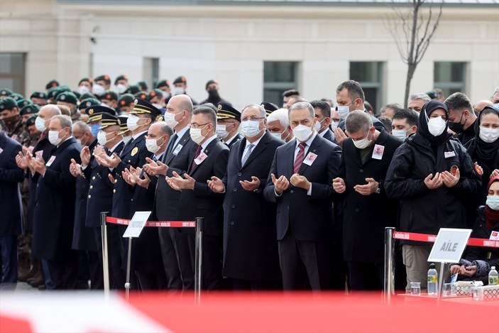 Şehit Hayrettin Eren için Külliye'de tören düzenlendi