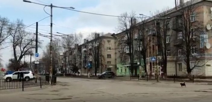 Ukrayna'nın doğusunda sokaklar boş kaldı