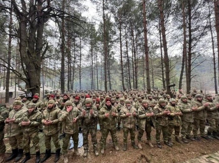Kadirov'a bağlı Çeçen birlikler, Rusya ordusuna yardıma gitti