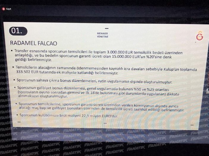 Galatasaray Başkanı Burak Elmas, menajer ücretlerini açıkladı