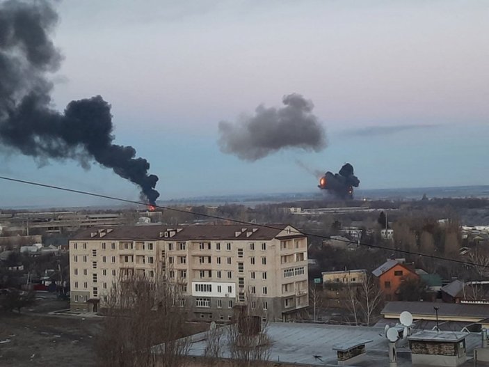 Kiev'den yeni bir patlama sesi duyuldu