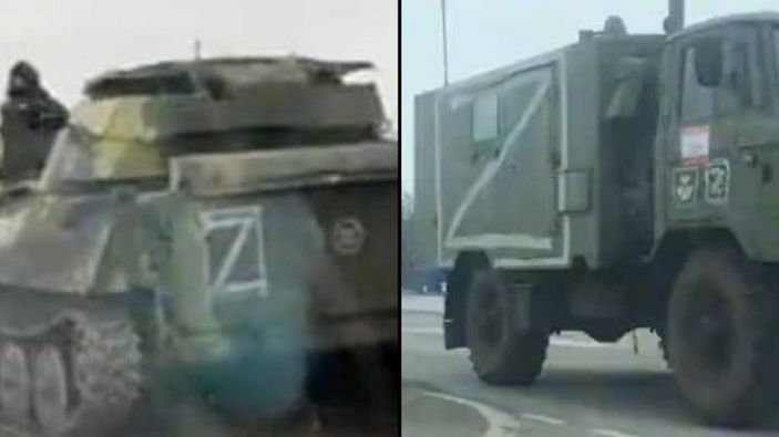 Rus tanklarındaki 'Z' harfi ne anlama geliyor