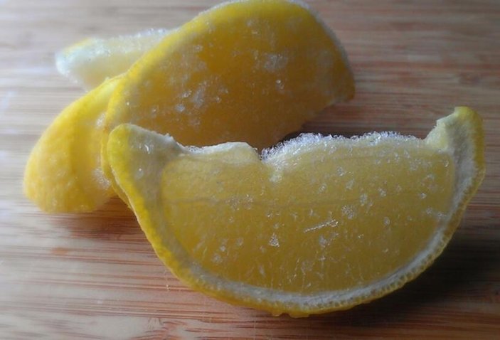 Dondurulmuş limonun 3 mucizesi