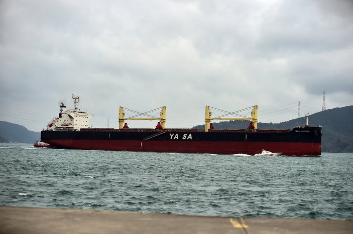 Odessa'da vurulan Türk gemisi İstanbul'a ulaştı