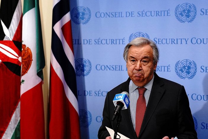 BM Genel Sekreteri Guterres: Askerler kışlalarına dönsün