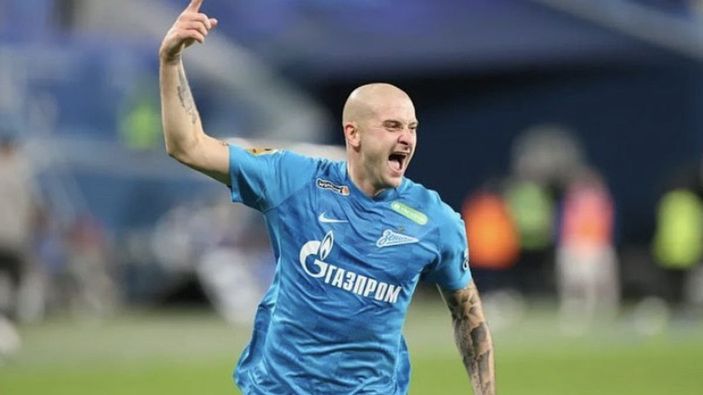 Zenit savaş karşıtı Rakitskiy'nin sözleşmesini feshetti