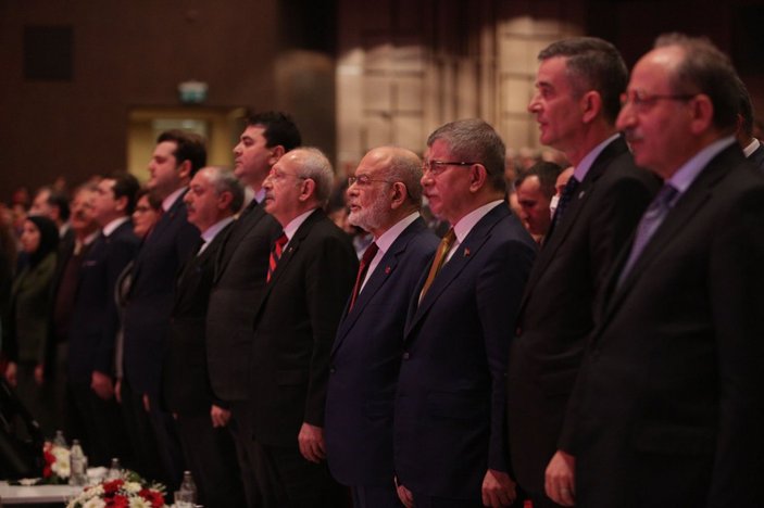 Muhalefet partileri, Necmettin Erbakan'ı anma etkinliğine katıldı