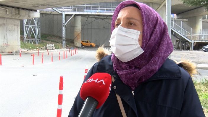 Sarıyer'de kızının gözü önünde eşini bıçakladı