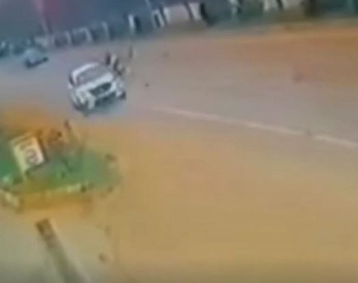Gaziantep'te ölümle sonuçlanan kaza kamerada