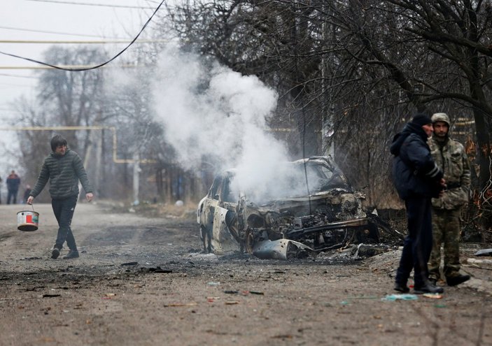 Rusya, Kiev’de lojistik deposunu vurdu: 28 ölü
