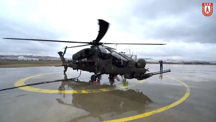 Jandarma'ya T-129 ATAK helikopteri teslim edildi