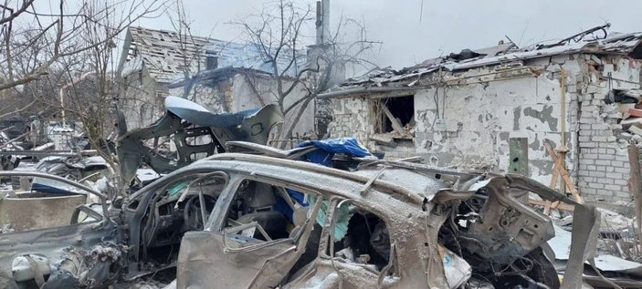 Jitomir'de doğumevi vuruldu: 1 'i çocuk 4 ölü