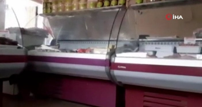 Ukrayna'da markette roketli saldırıya yakalandılar