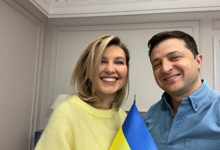 Ukrayna'nın 'First Lady'si! Zelensky'nin eşi Olena Zelenska kimdir?