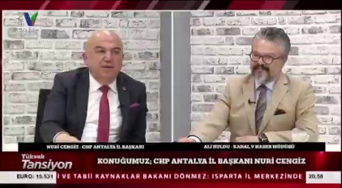 CHP Antalya İl Başkanı Nuri Cengiz'in 'kadrolaşma' itirafı