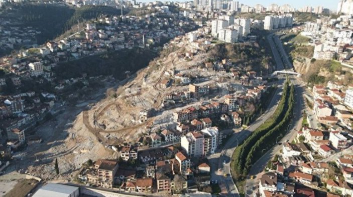 İzmit'te kentsel dönüşüm projesinde 494 binanın yıkımında sona gelindi