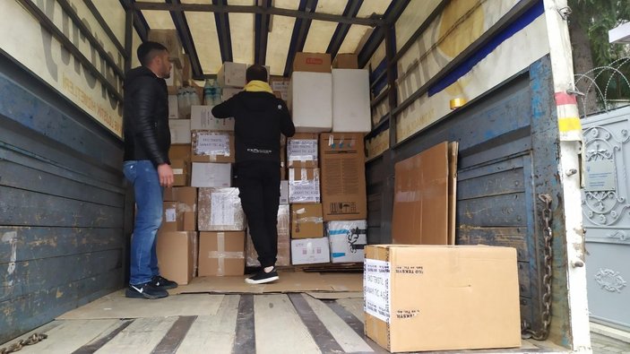 Ukrayna İstanbul Konsolosluğu'nda yardımlar devam ediyor