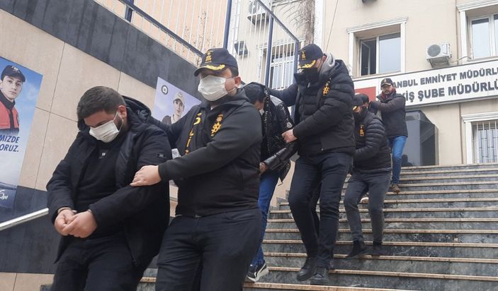 d Beşiktaş’ta, emlakçıyı kaçırıp 2 milyon lira fidye isteyen 7 kişi yakalandı