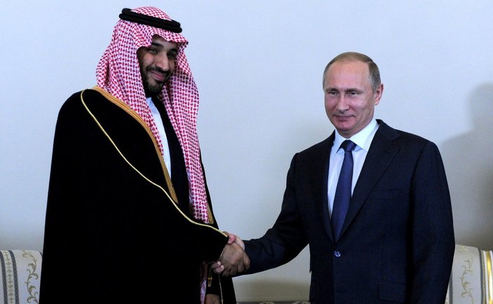 Vladimir Putin, Prens Selman ile görüştü